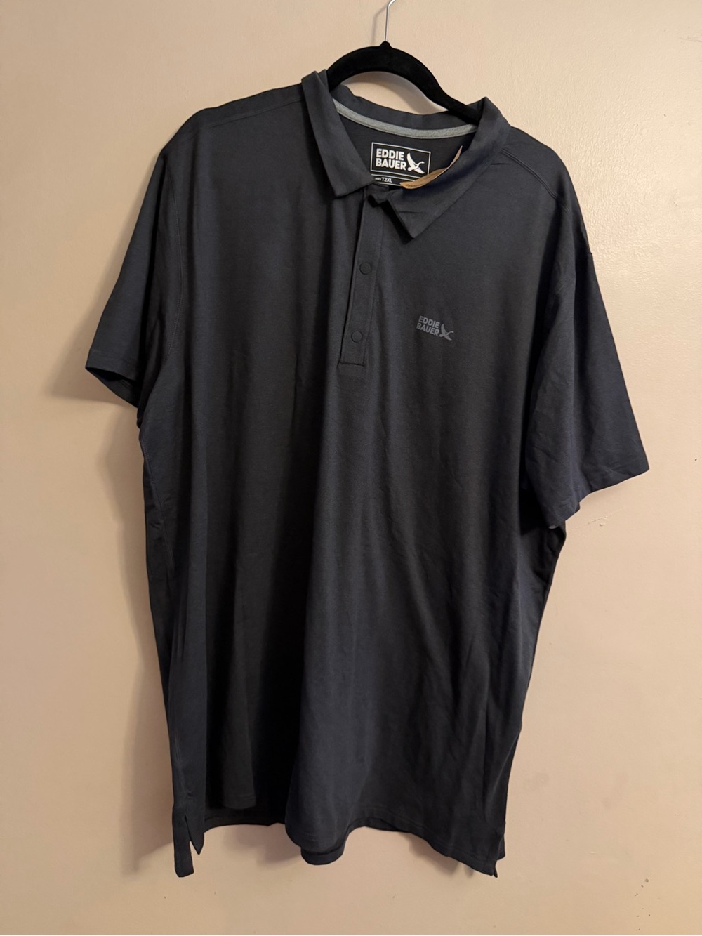 Bauer Men's Black Polo Shirt with Subtle Logo
